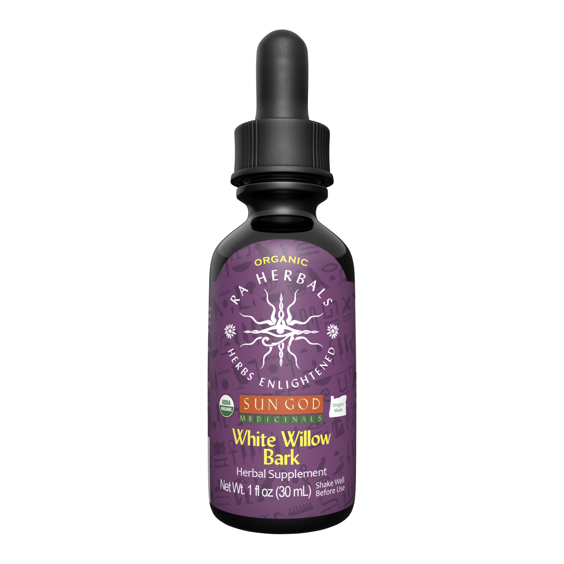 Ra Herbals Certified Organic White Willow Bark Tincture